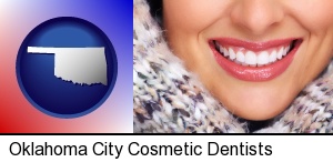 Oklahoma City, Oklahoma - beautiful white teeth forming a beautiful smile
