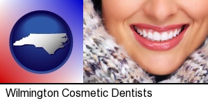 Wilmington, North Carolina - beautiful white teeth forming a beautiful smile